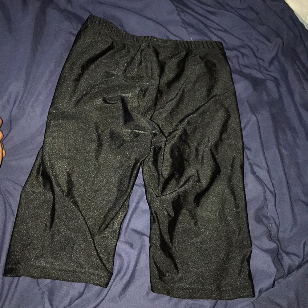 black biker shorts